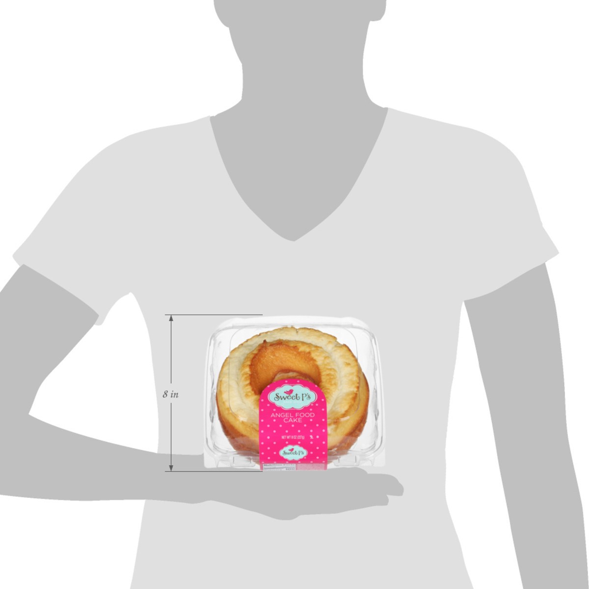 slide 12 of 16, Swt P Angel Food Cake, 8 oz