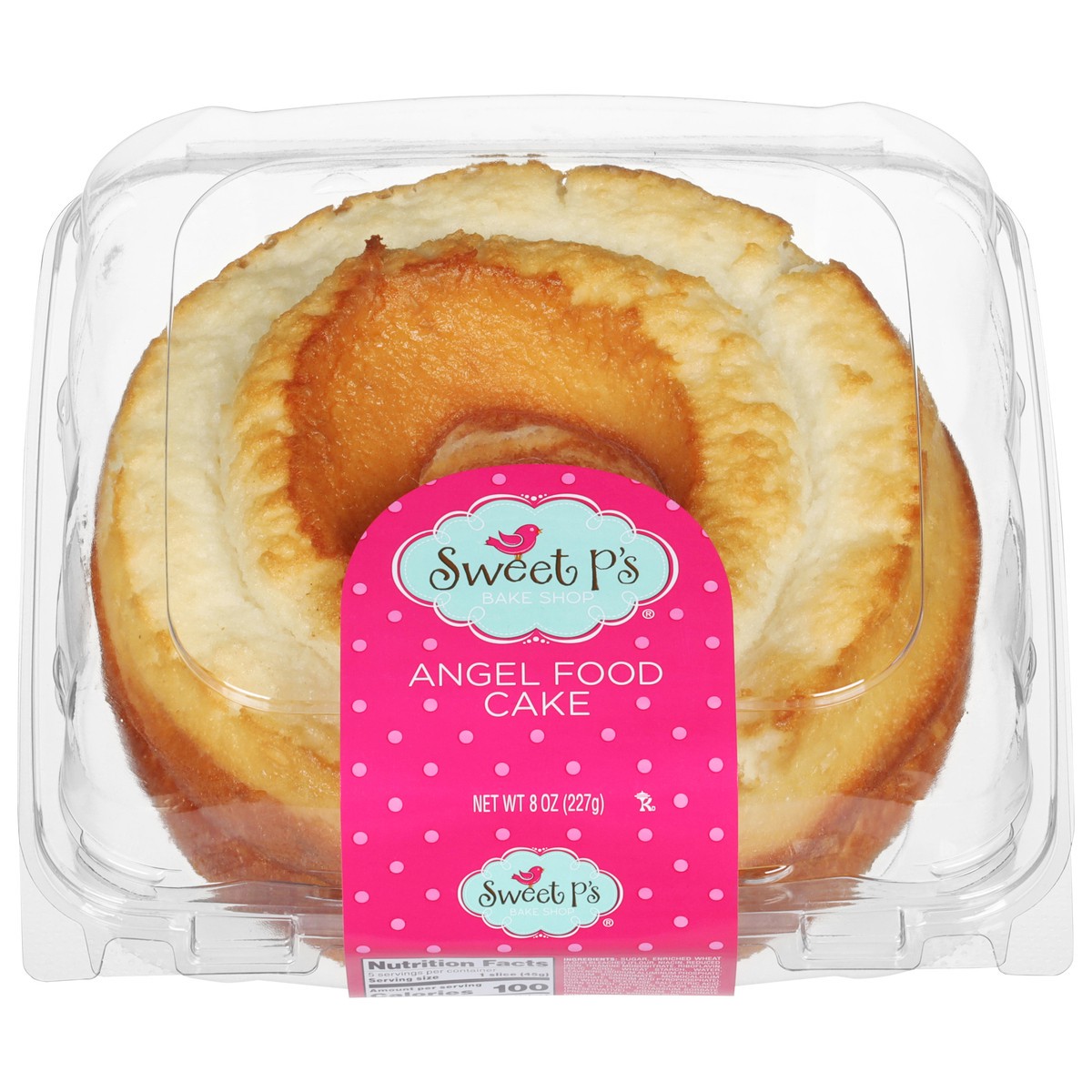 slide 1 of 16, Swt P Angel Food Cake, 8 oz