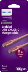 Philips USB-C to USB-C Braided Cable