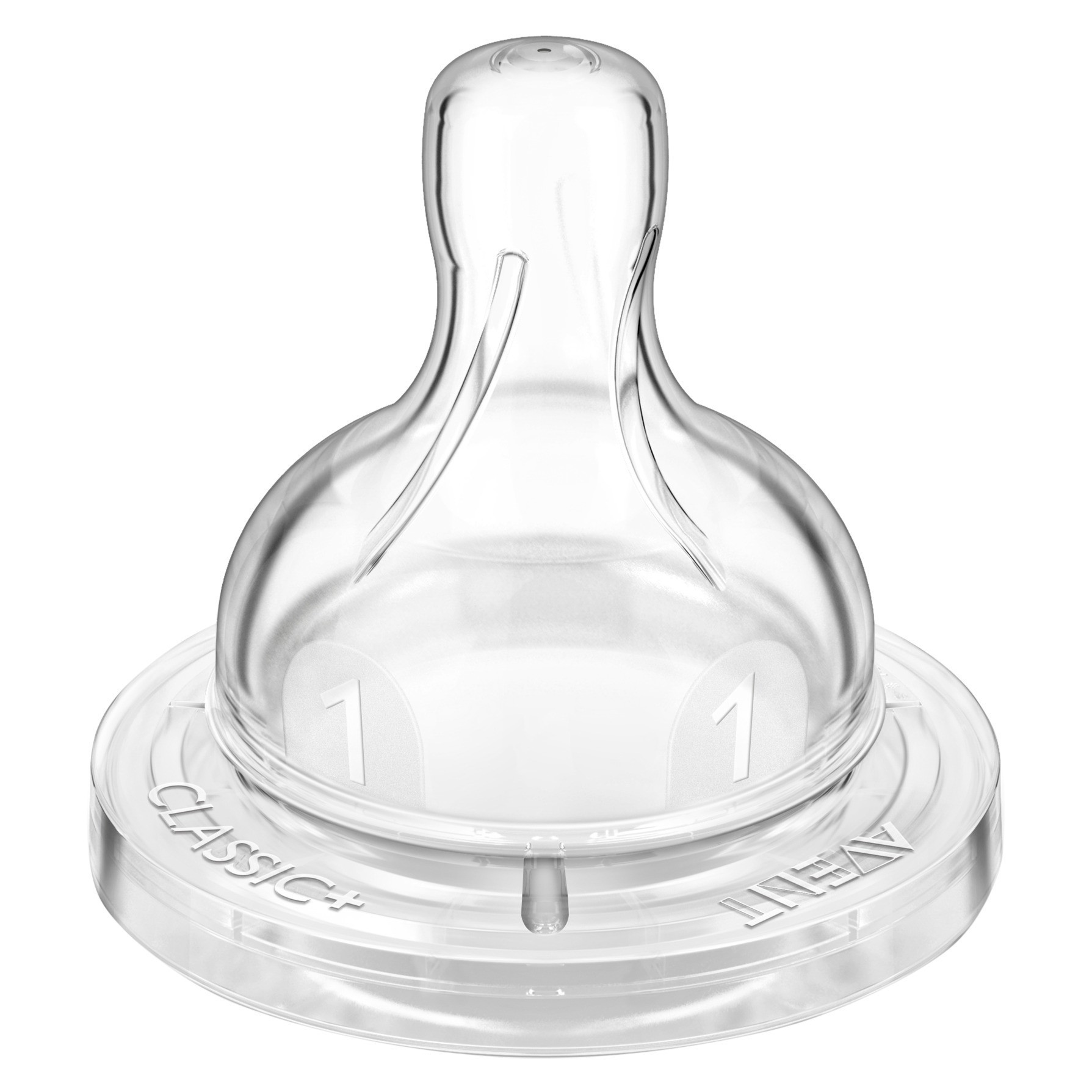 slide 1 of 2, Philips Avent Anti-Colic Baby Bottle Newborn Flow Nipples, 4 ct