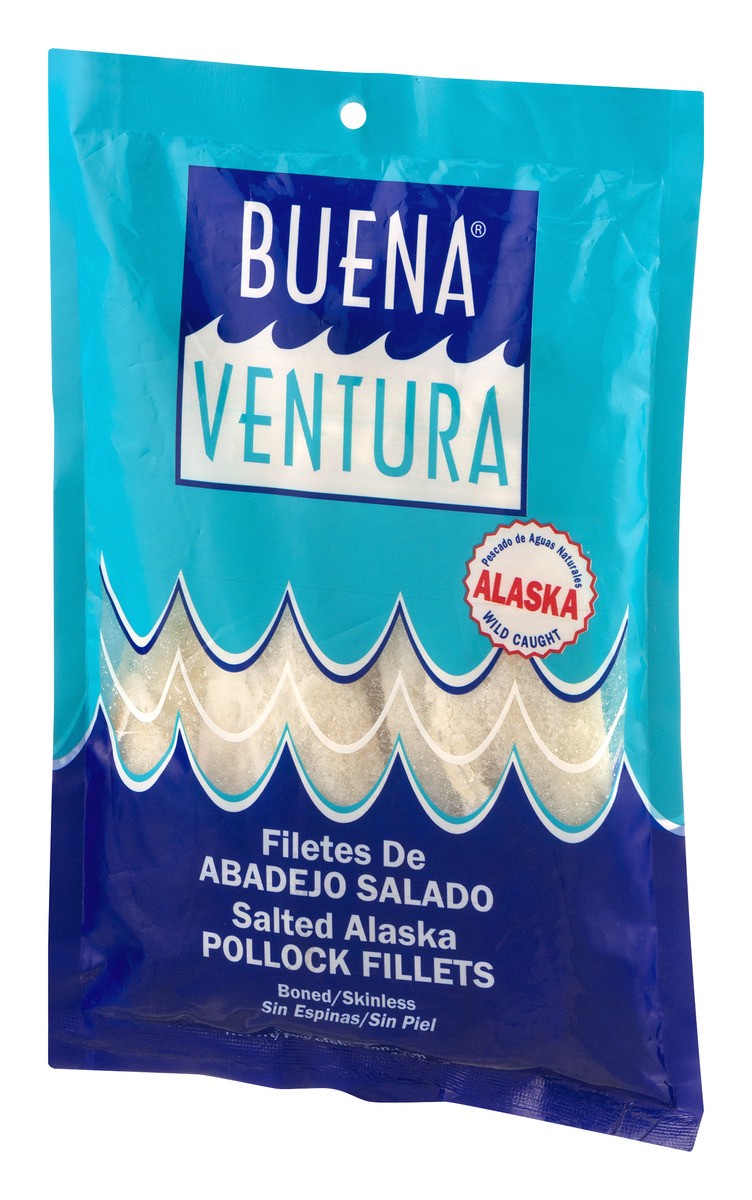 slide 4 of 9, Buena Ventura Salted Pollock Fillets 16 oz, 16 oz