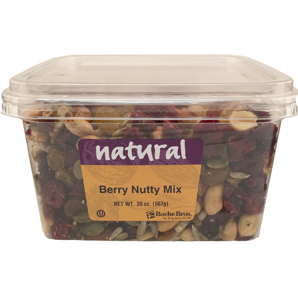 slide 1 of 1, Roche Bros. Nutty Mix Berry, 20 oz