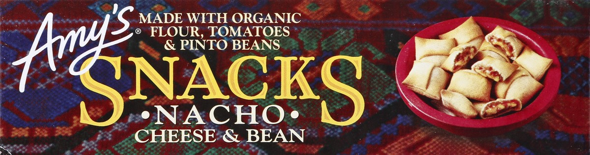 slide 8 of 10, Amy's Organic Nacho Pizza Snacks, 6 oz