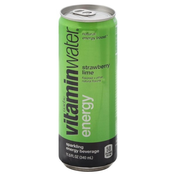 slide 1 of 1, vitaminwater Straw Lime - 11.5 oz, 11.5 oz