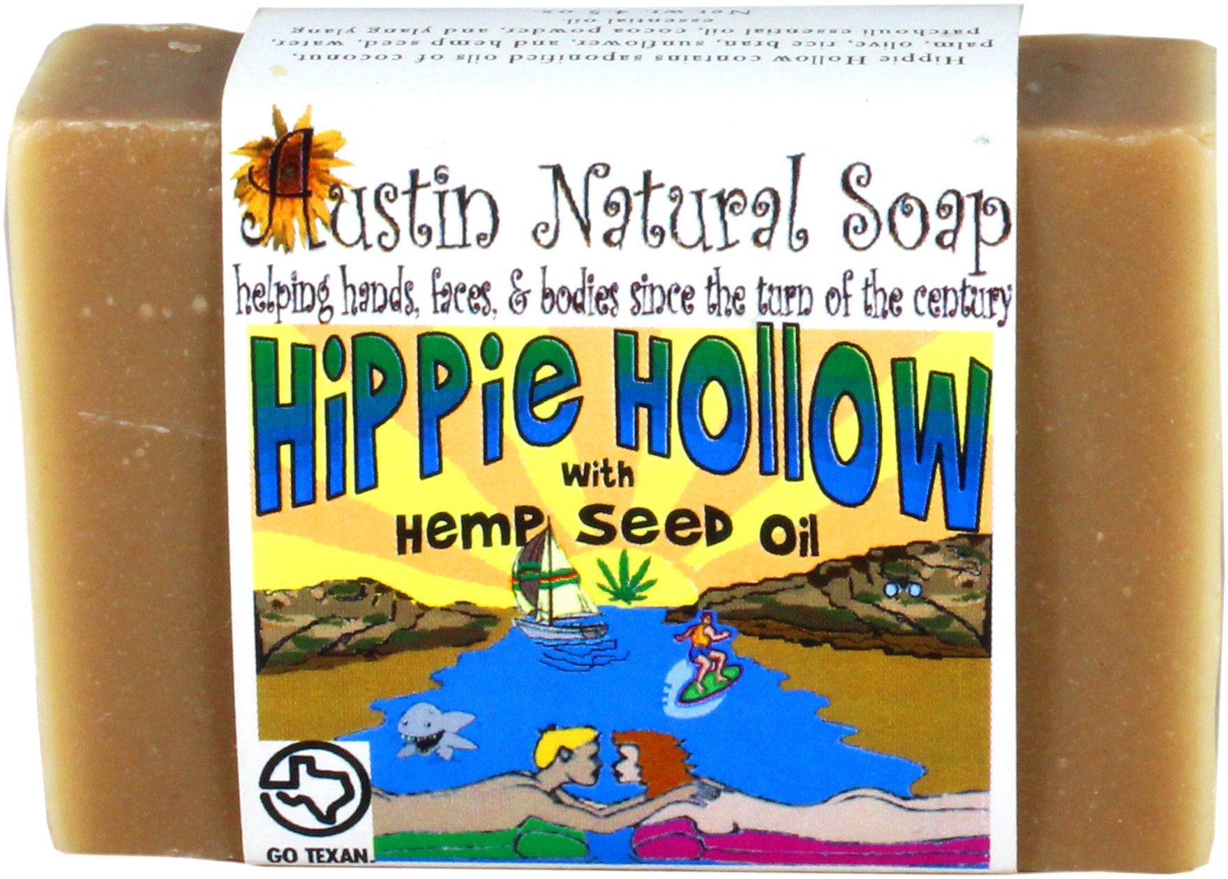 slide 1 of 1, Austin Natural Soap Hippie Hollow, 4.5 oz
