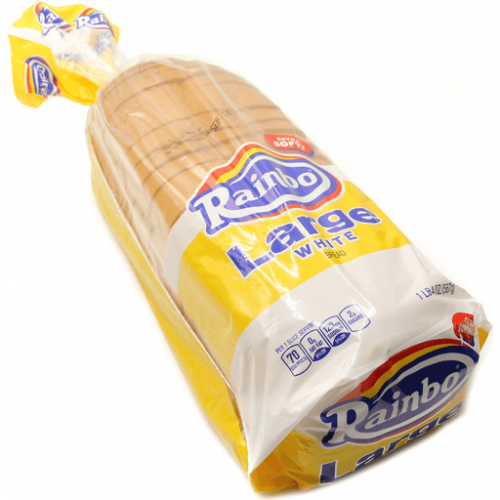 slide 1 of 1, Rainbo Large White Bread, 20 oz