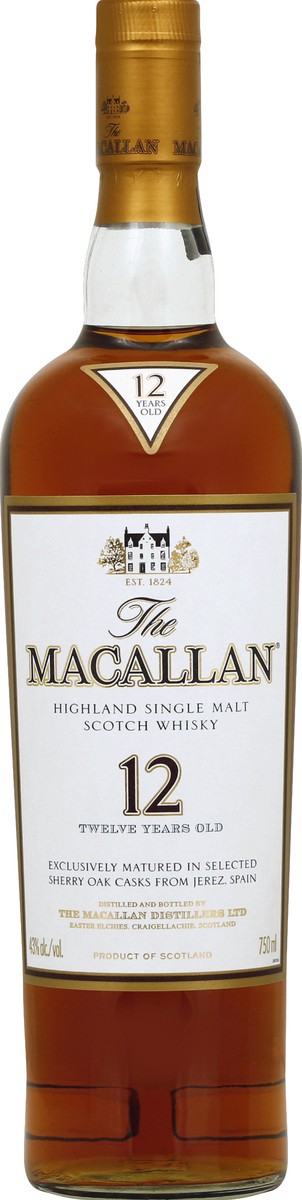 slide 2 of 2, The Macallan Scotch Whisky 750 ml, 750 ml