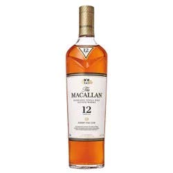 The Macallan Highland Single Malt Scotch Whisky 12 Years Old 750 ml