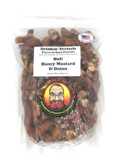 slide 1 of 1, Sweet G Hellen Hot Honey Pretzels, 12 oz