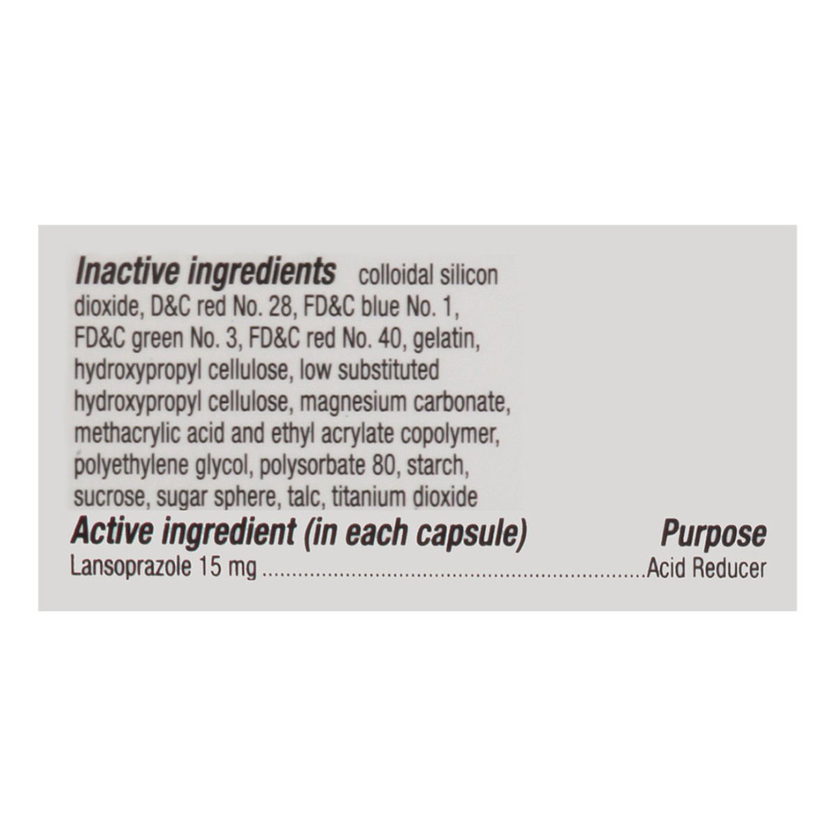 slide 11 of 12, Prevacid Capsules 15 mg 24 Hour Delayed-Release Lansoprazole 42 ea, 42 ct