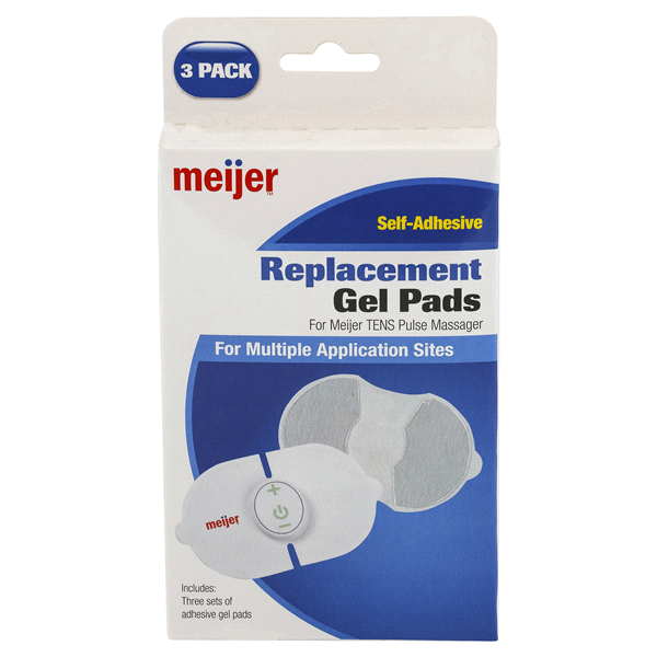 Meijer Tens Pulse Massager Replacement Pads 1 ct | Shipt