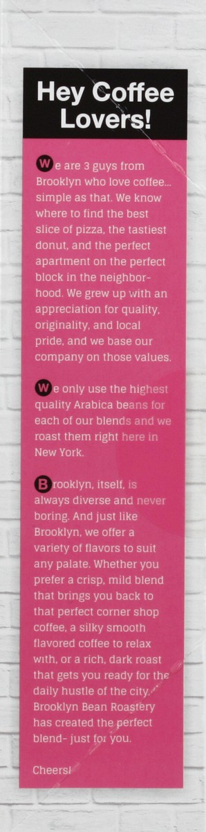 slide 3 of 4, Brooklyn Bean Roastery Coffee 12 ea, 12 ct