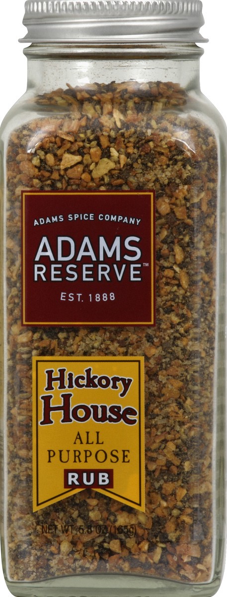 slide 2 of 2, Adams Reserve Hickory House All Purpose Rub, 6.91 oz