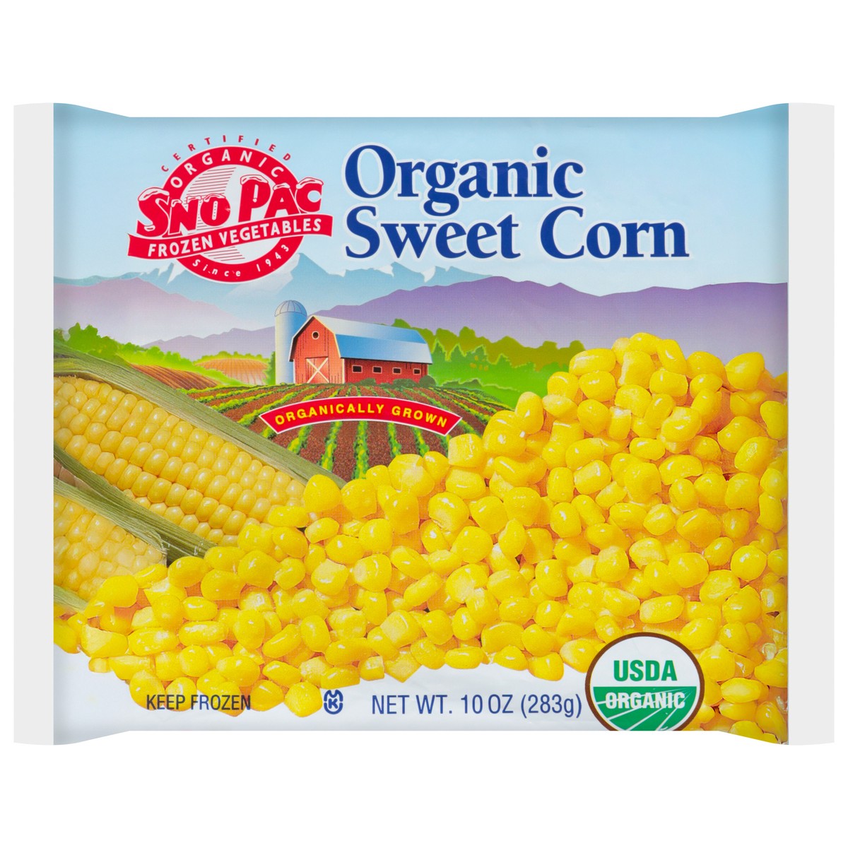 slide 11 of 14, Sno Pac Organic Sweet Corn 10 oz, 10 oz