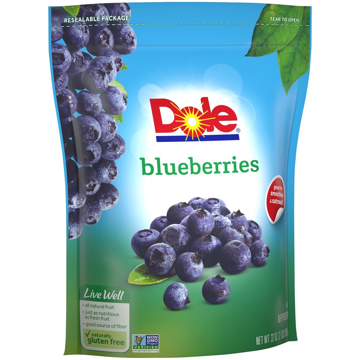 slide 4 of 9, Dole Blueberries, 32 oz