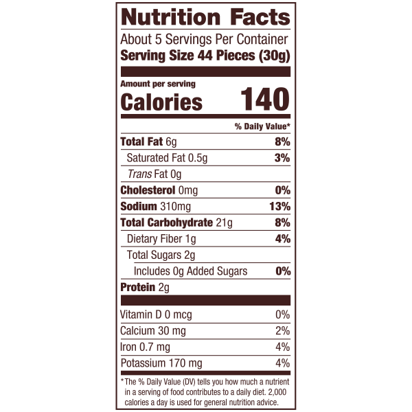 slide 10 of 13, Pepperidge Farm Goldfish Crisps Spicy Dill Pickle Flavored Baked Chip Crackers, 6.25 Oz Bag, 6.25 oz