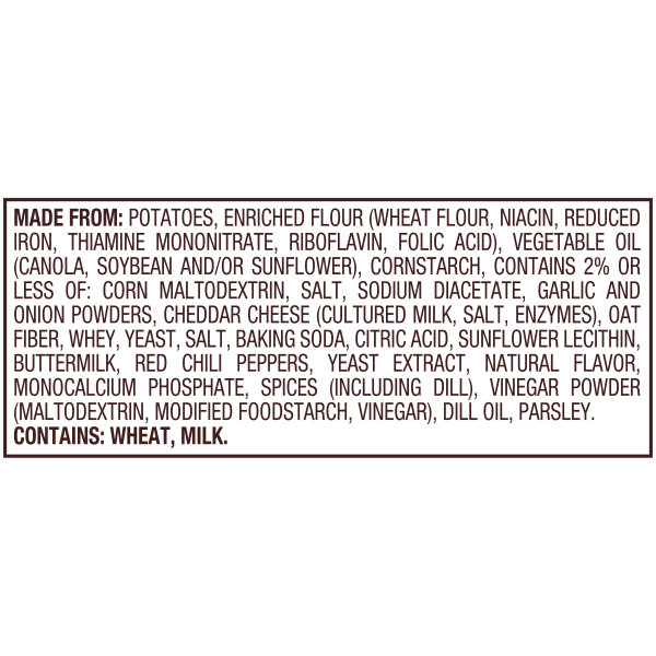 slide 6 of 13, Pepperidge Farm Goldfish Crisps Spicy Dill Pickle Flavored Baked Chip Crackers, 6.25 Oz Bag, 6.25 oz