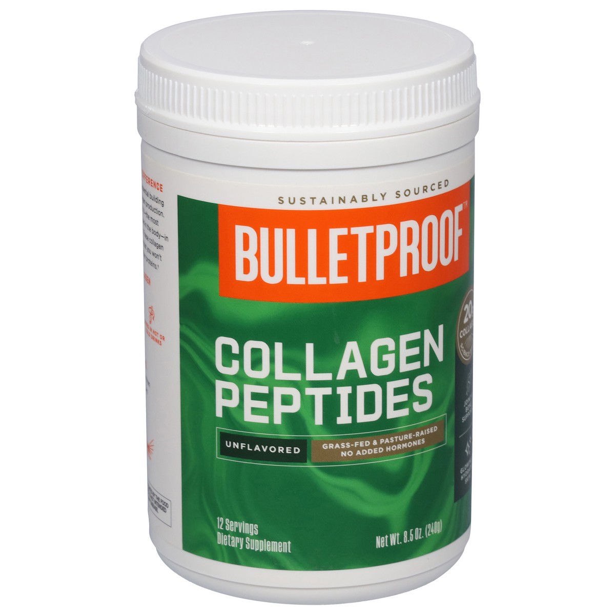 slide 9 of 9, Bulletproof Collagen Peptides, Unflavored, 8.5 oz