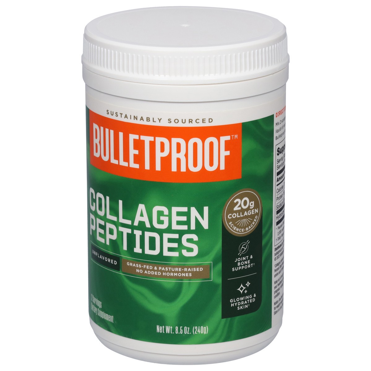 slide 3 of 9, Bulletproof Collagen Peptides, Unflavored, 8.5 oz