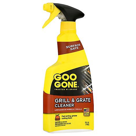 slide 1 of 1, Goo Gone Grill Grate Cleaner - 24 OZ, 24 oz