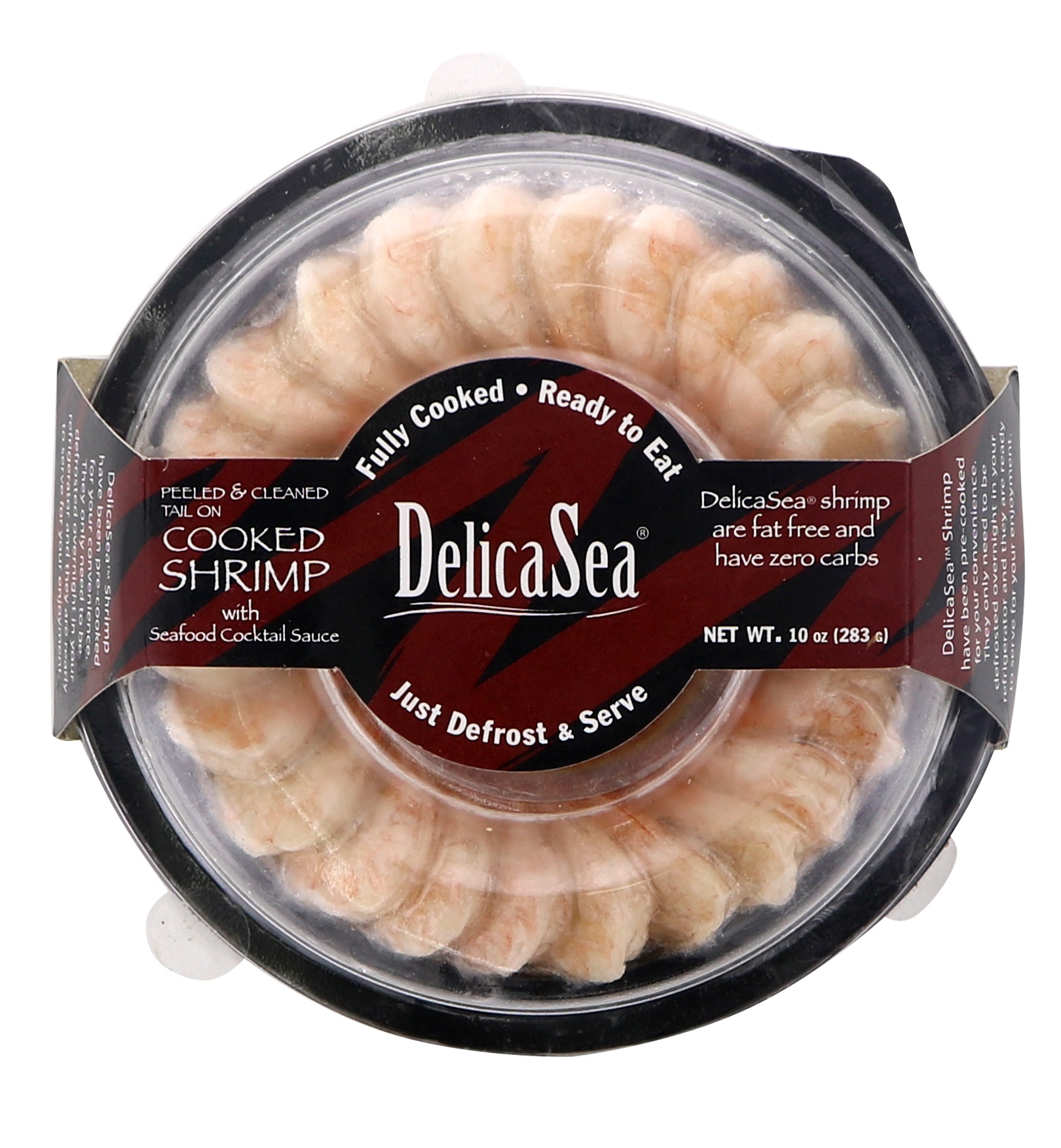 slide 1 of 1, Delica Sea Delicasea Cooked Shrimp Ring, 10 oz