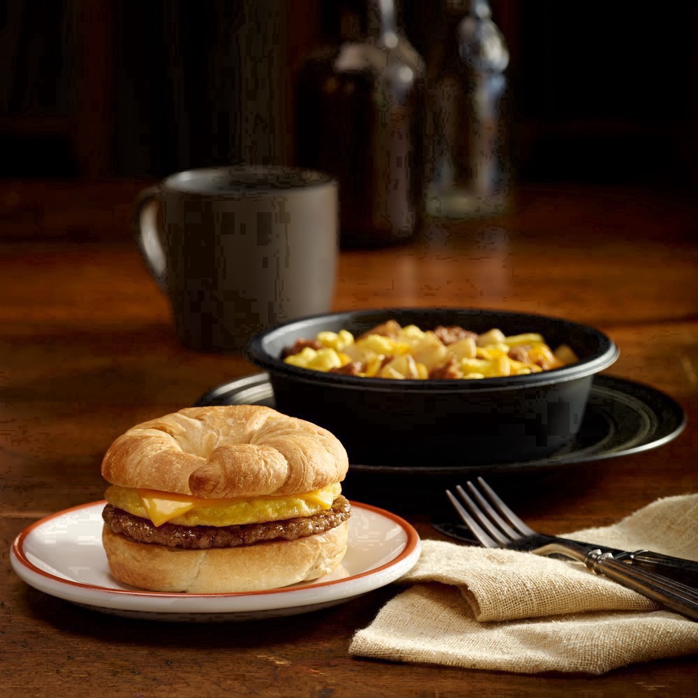 slide 76 of 127, Jimmy Dean Frozen Breakfast Sausage, Egg & Cheese Croissant Sandwiches, 18 oz