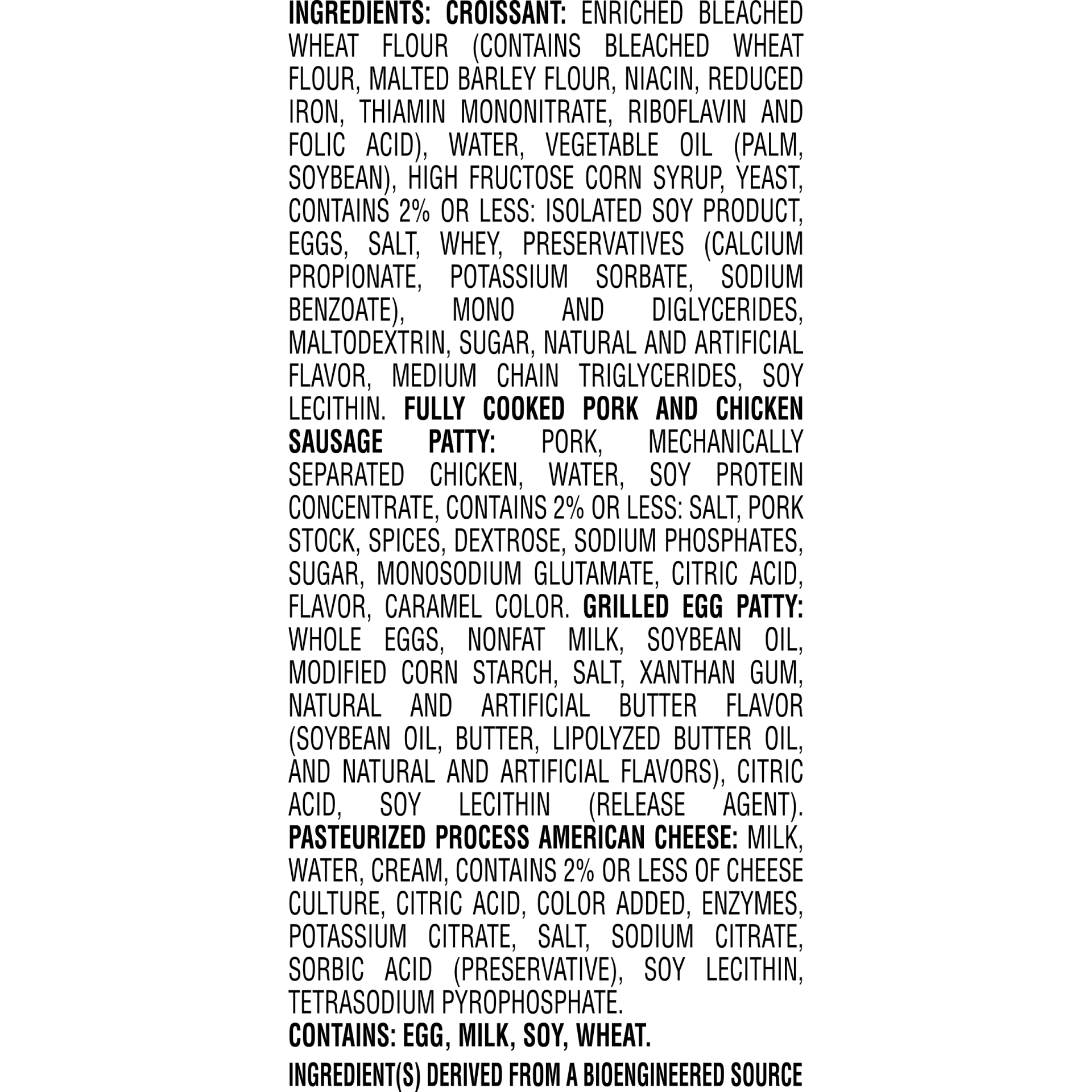 slide 9 of 127, Jimmy Dean Frozen Breakfast Sausage, Egg & Cheese Croissant Sandwiches, 18 oz