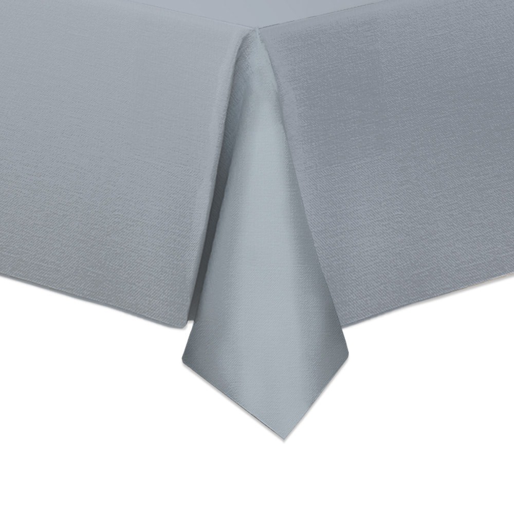 slide 1 of 1, Lintex Maison Solid Vinyl Tablecloth - Blue, 60 in x 84 in