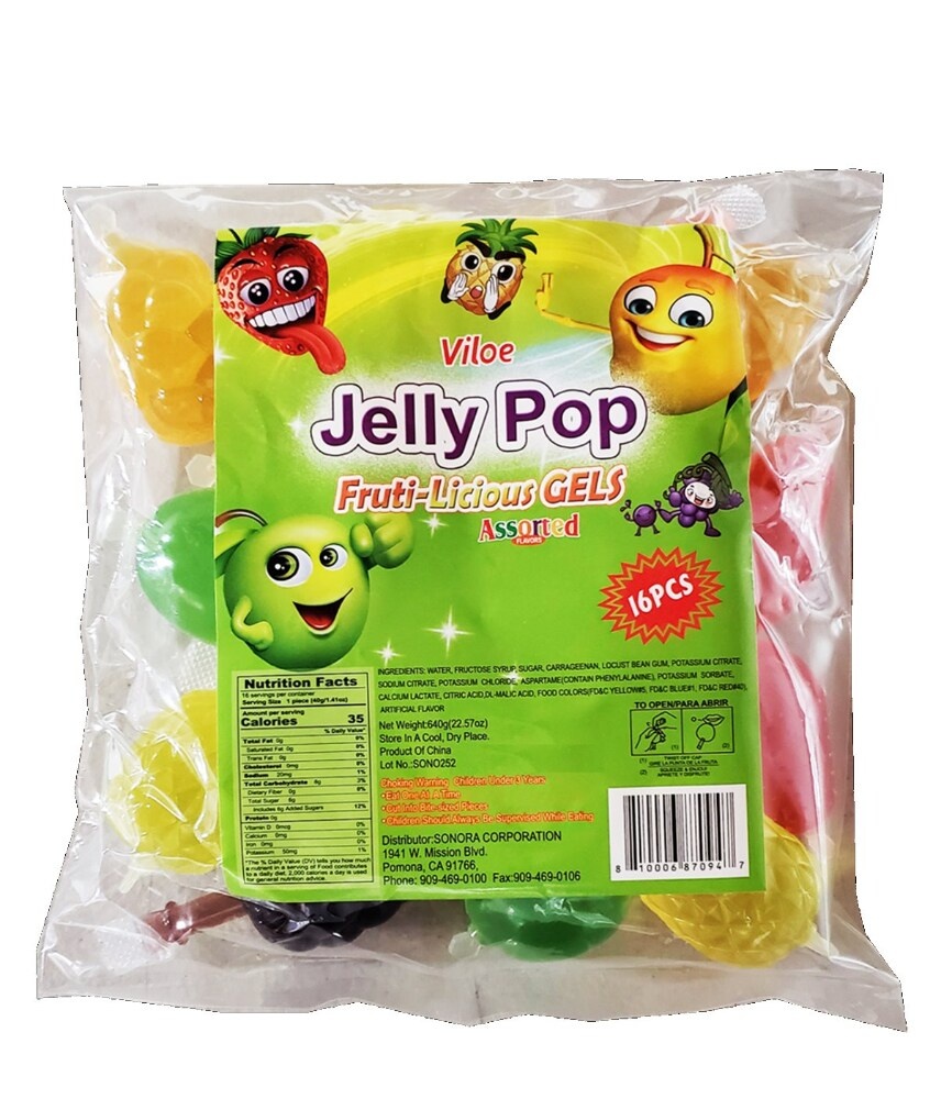 slide 1 of 1, Viloe Jelly Pop Bag, 3 oz