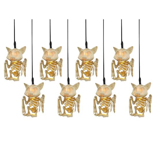 slide 1 of 4, 8ct. Skeleton Bats Icon Led String Lights By Ashland, 8 ct