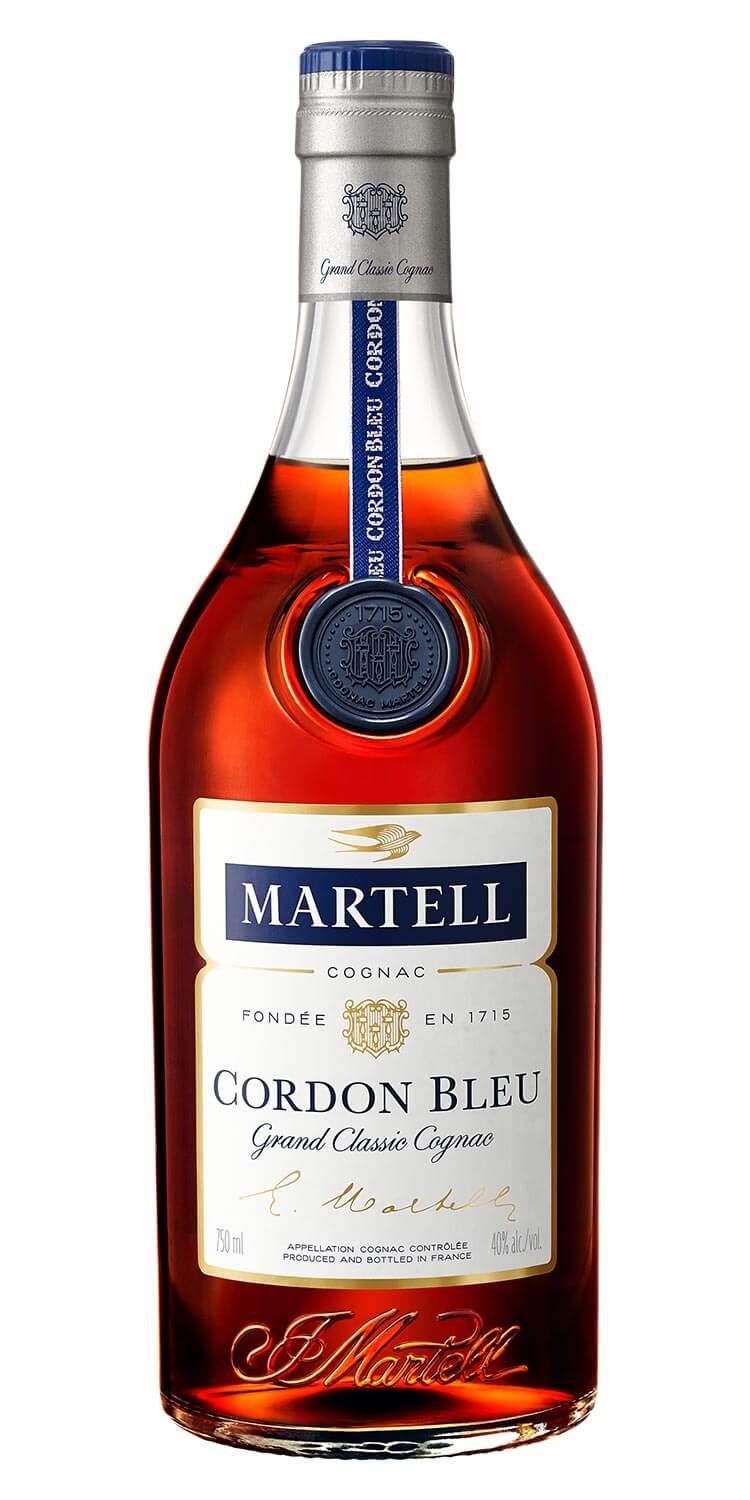 slide 1 of 1, Martell Cordon Bleu Cognac, 750 ml