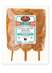 Jamaican Jerk Marinated Chicken Breast On A Skewer