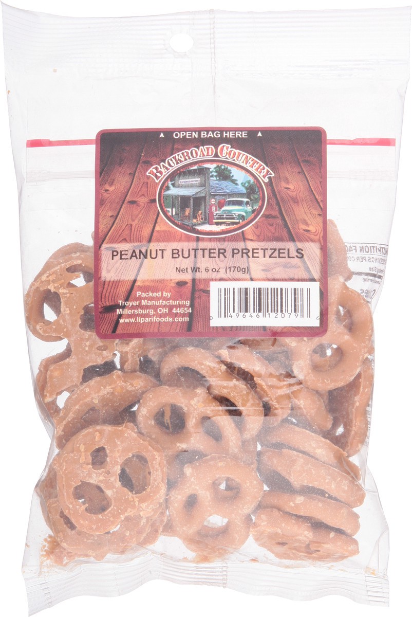 slide 13 of 13, Backroad Country Peanut Butter Pretzels 6 oz, 6 oz