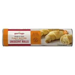 Giant Eagle Flaky Butter Crescent Rolls, Ready To Bake