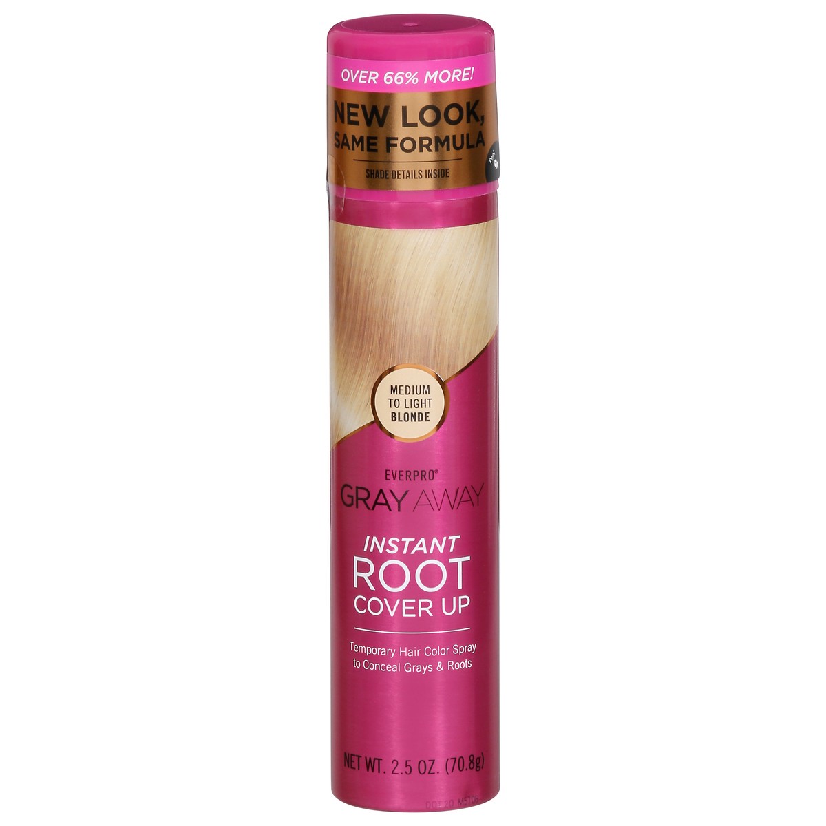 slide 4 of 13, Everpro Gray Away Medium to Light Blonde Temporary Hair Color Spray 2.5 oz, 2.5 oz