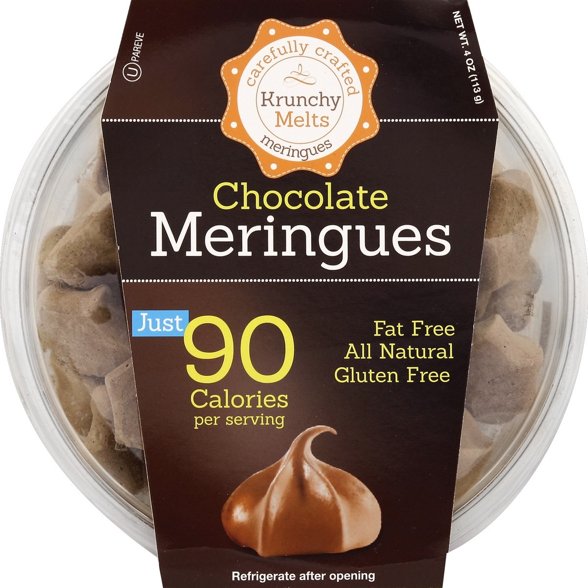 slide 2 of 3, Krunchy Melts Meringues 4 oz, 4 oz