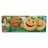 slide 1 of 1, Little Debbie Happy Camper Strawberry Filled Cookies, 8 ct; 1.23 oz