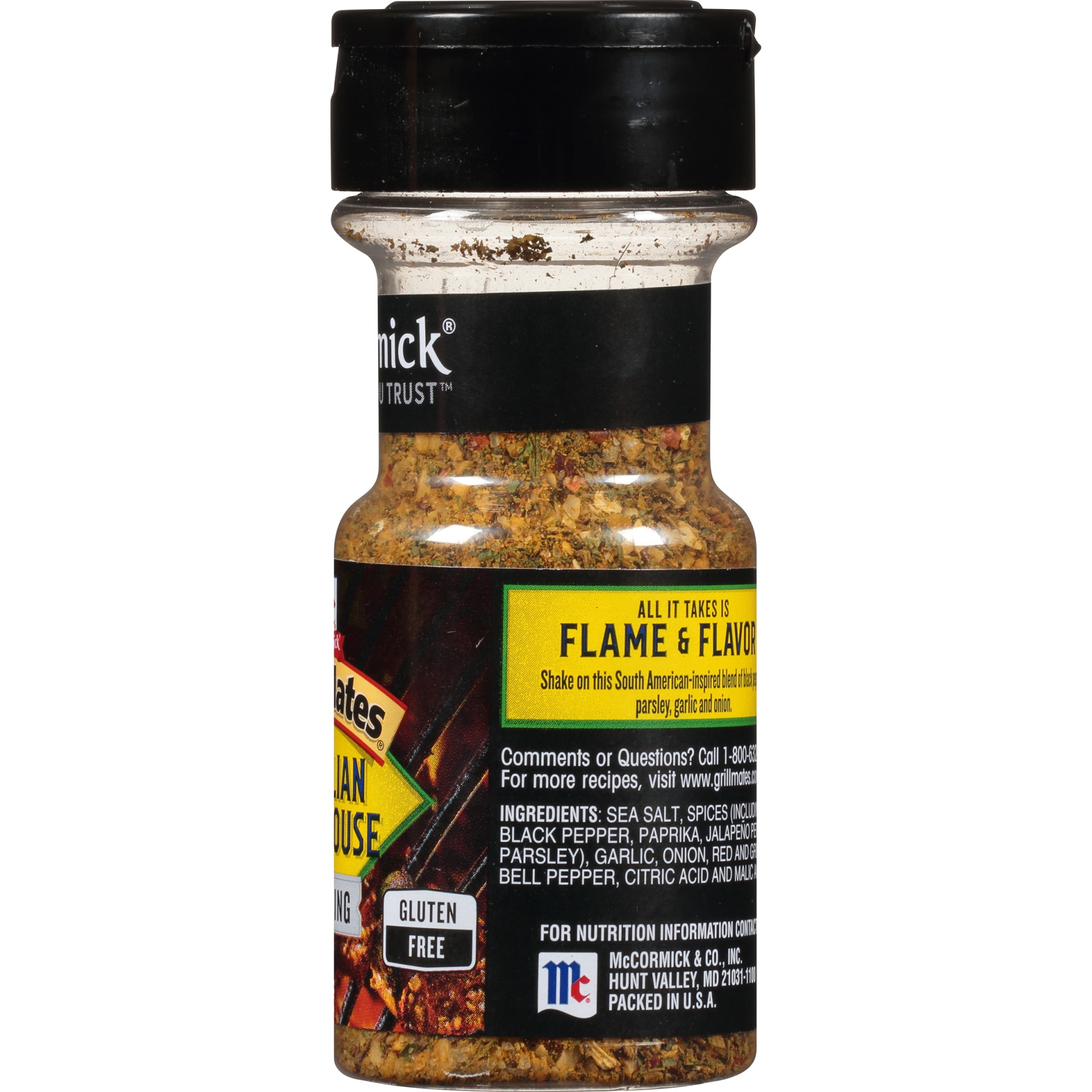 slide 5 of 5, McCormick Grill Mates Brazilian Steakhouse Seasoning, 2.12 oz