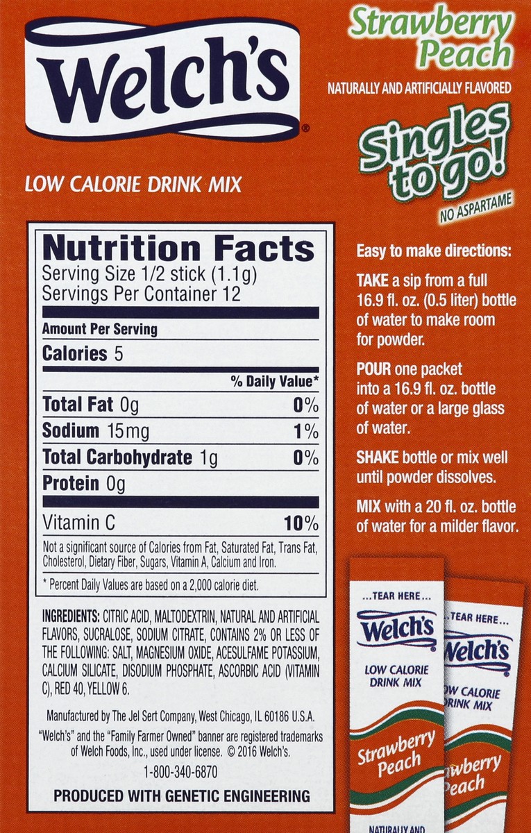 slide 4 of 10, Welch's Drink Mix - 6 ct, 6 ct