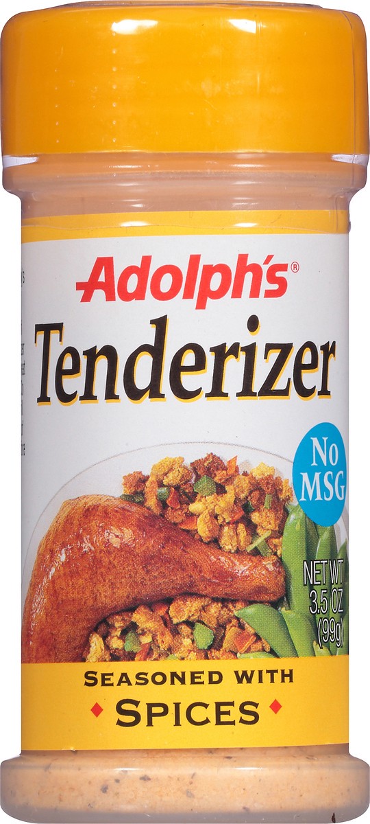 slide 1 of 7, Adolph's Tenderizer\, Seasoned with Spices, 3.5 oz