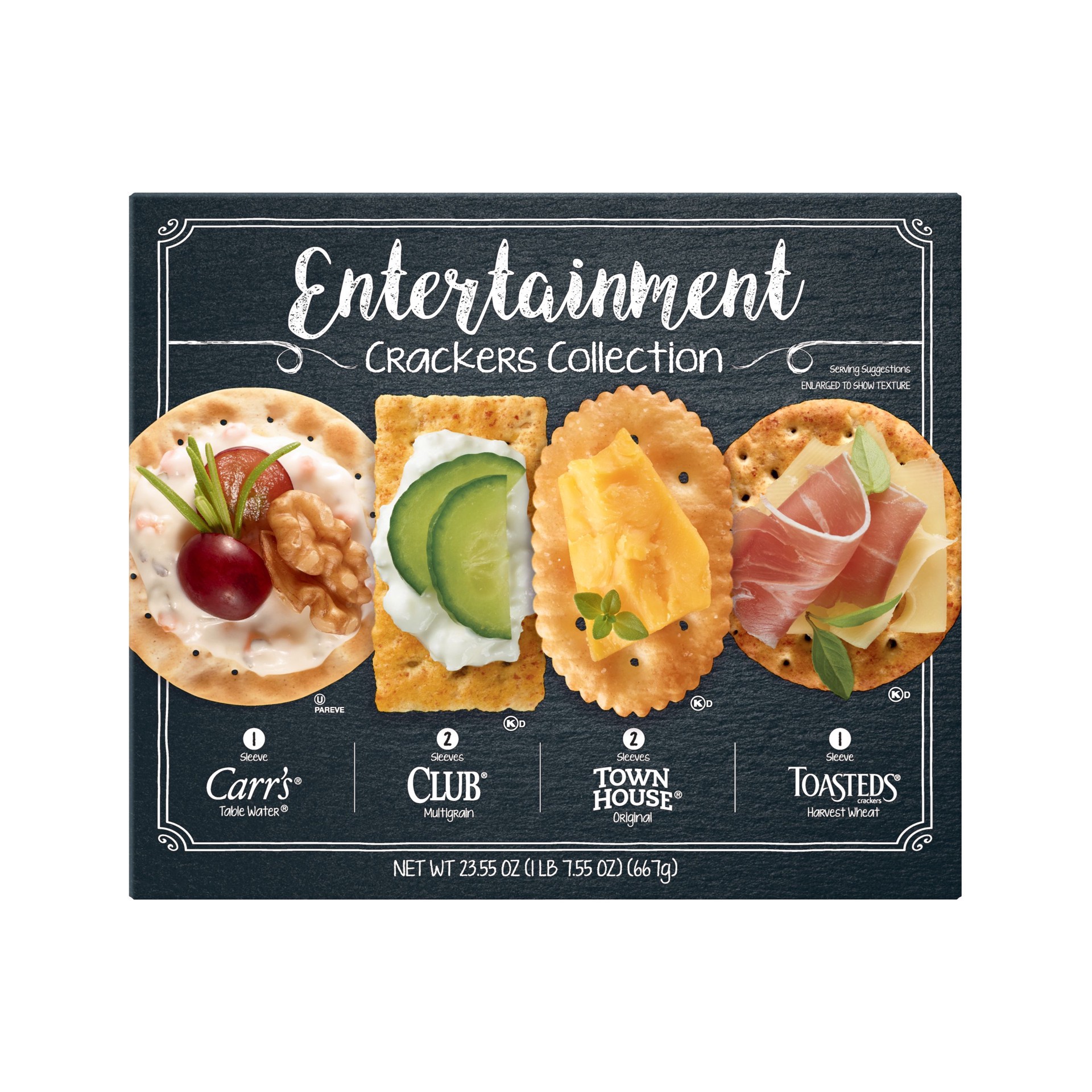 slide 2 of 4, Kellogg's Entertainment Crackers, Variety Pack, 6 Ct, 23.55 Oz, Box, 23.55 oz