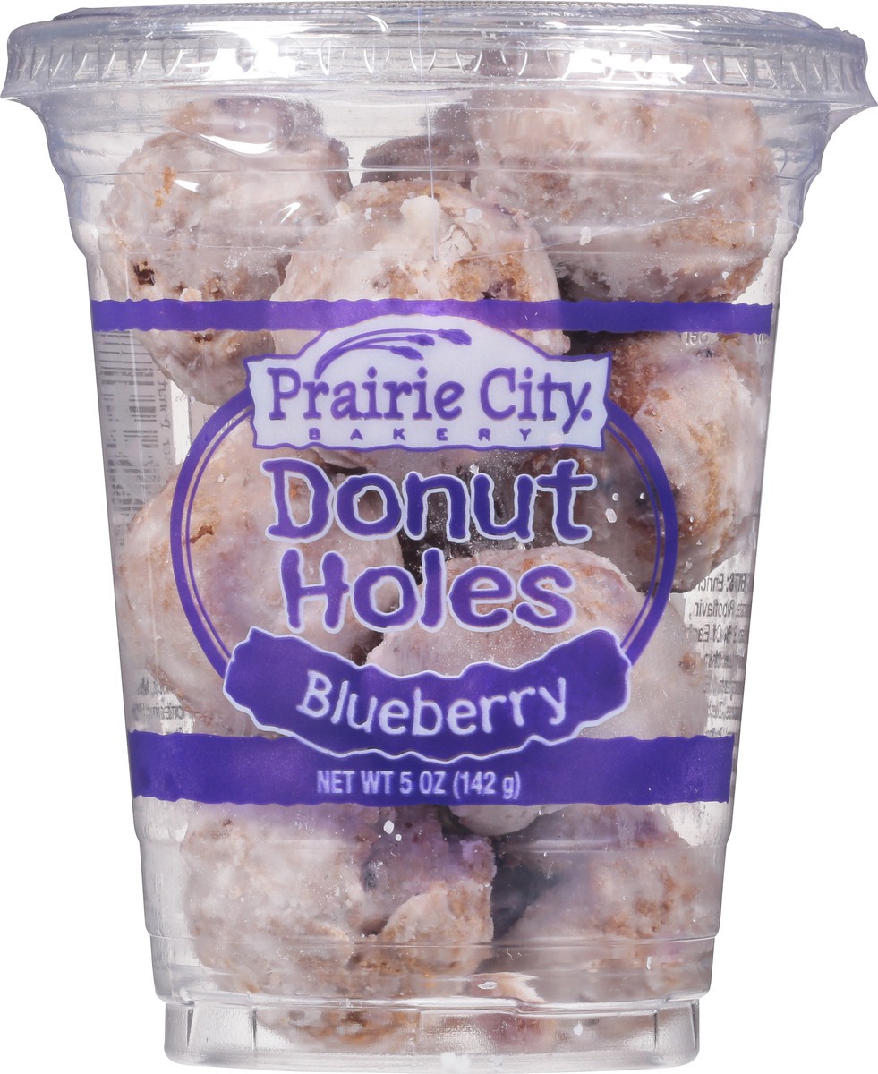 slide 1 of 13, Prairie City Bakery Blueberry Donut Holes 5 oz, 6 oz