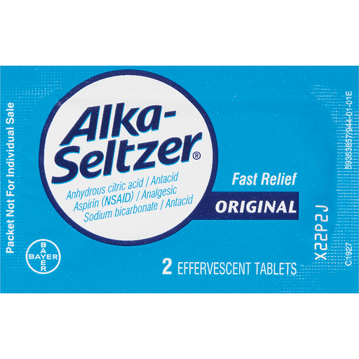 Alka Seltzer Original Effervescent Tablets 24 Ct Shipt 0363