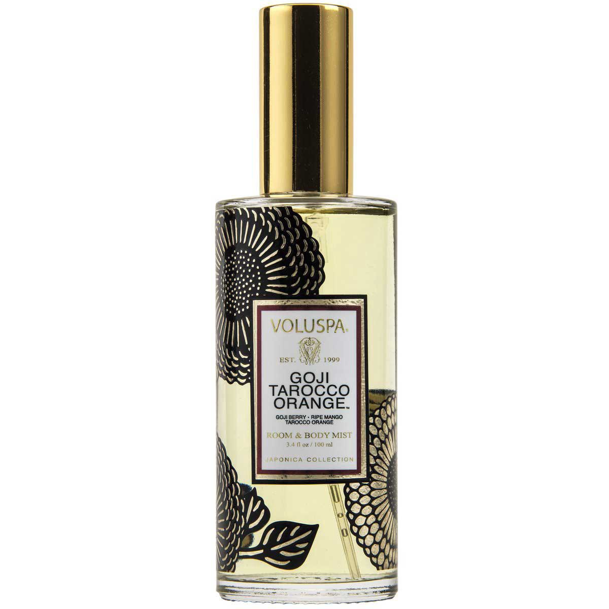 slide 1 of 1, Voluspa Goji Room & Body Spray, 3.4 oz