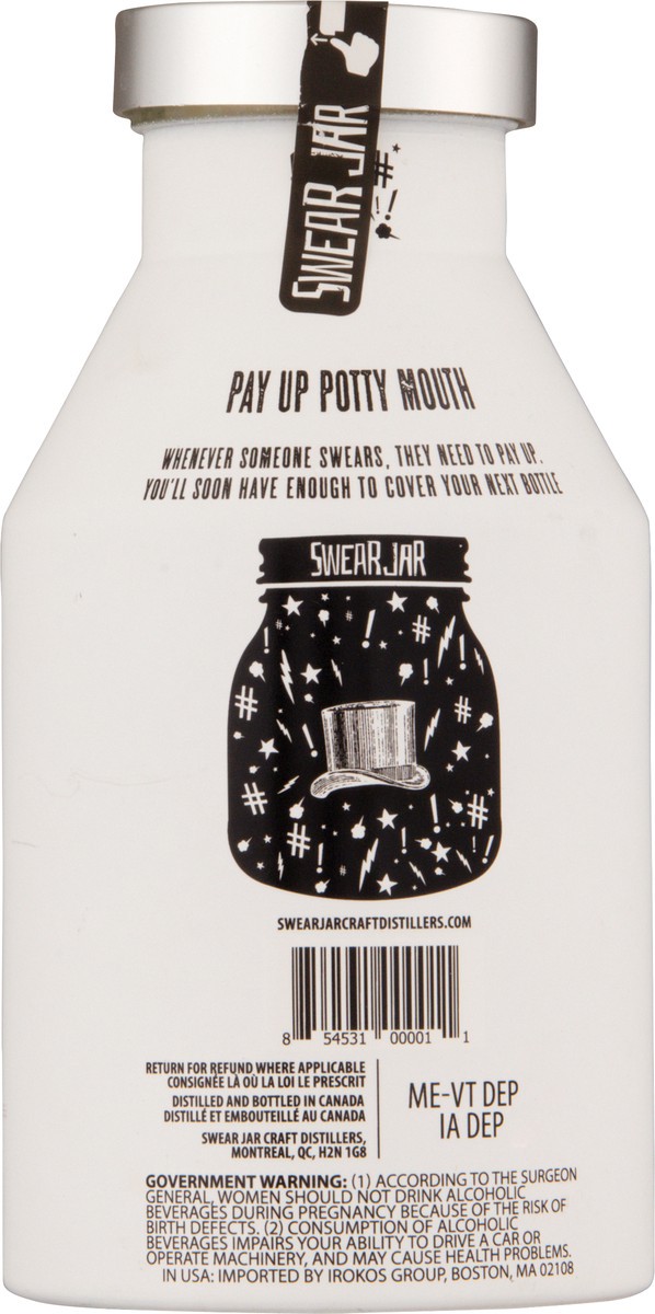 slide 10 of 11, Swear Jar Canadian Whisky, 750 ml