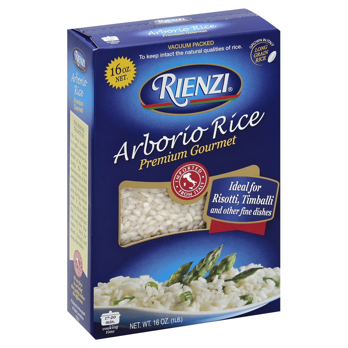 slide 6 of 6, Rienzi Rice 16 oz, 16 oz