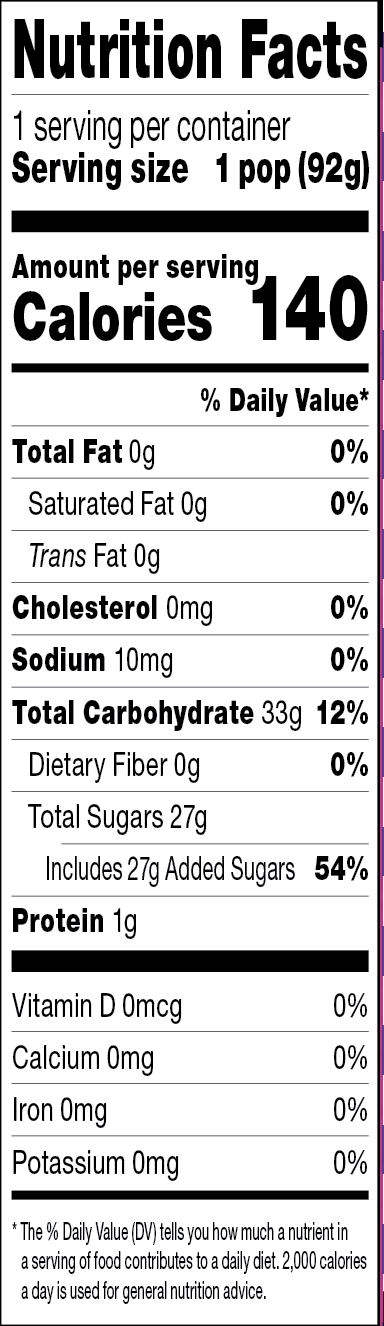 slide 3 of 4, Trolli Cherry Lemon Frozen Gummi Pops, 3 fl oz