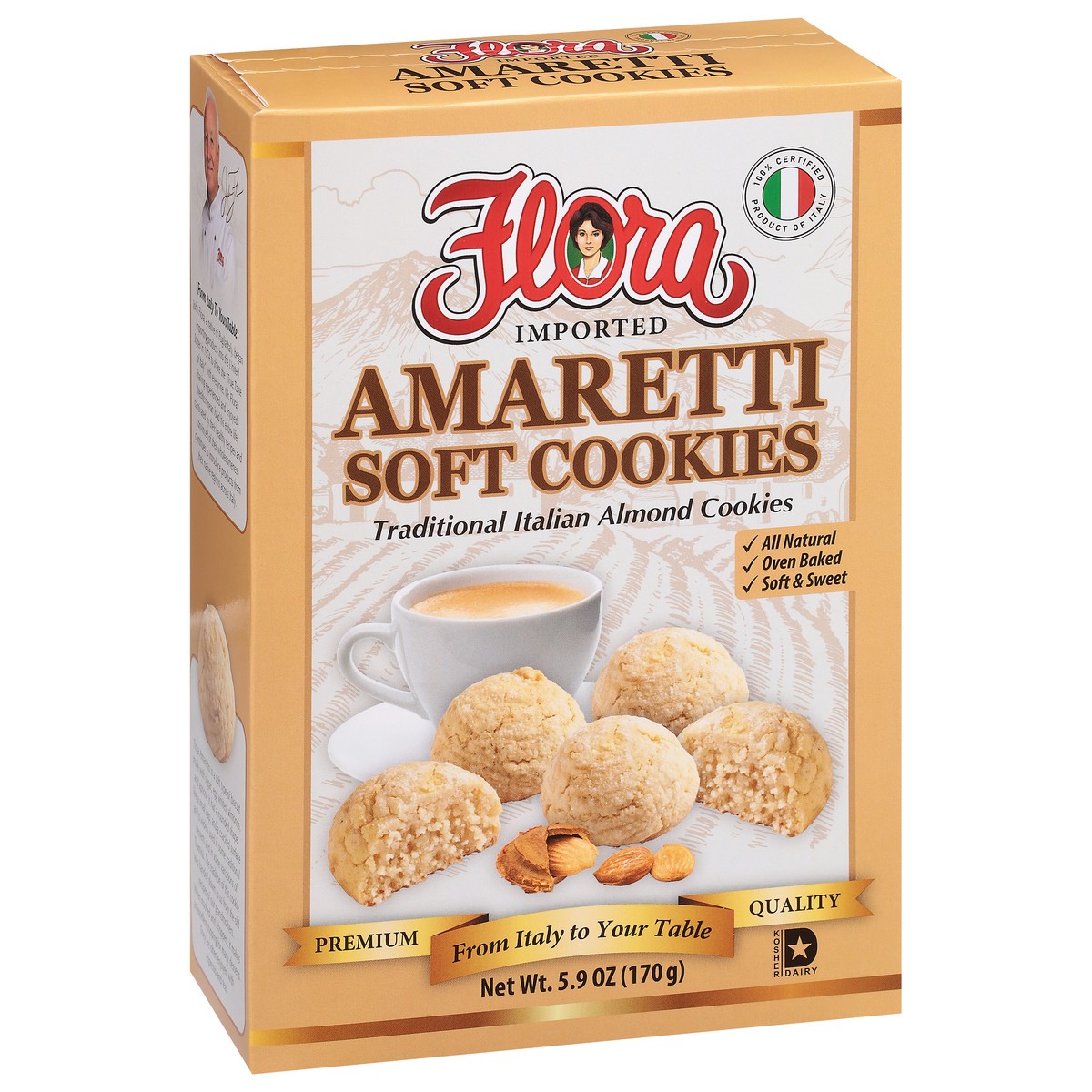slide 8 of 9, Flora Soft Amaretti Cookies 5.9 oz, 5.9 oz