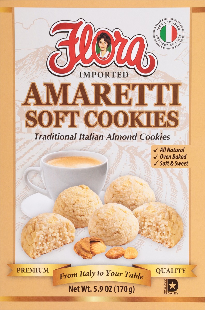 slide 9 of 9, Flora Soft Amaretti Cookies 5.9 oz, 5.9 oz