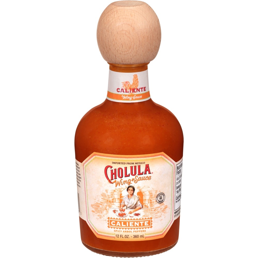 slide 1 of 1, Cholula Caliente Wing Sauce, 12 fl oz